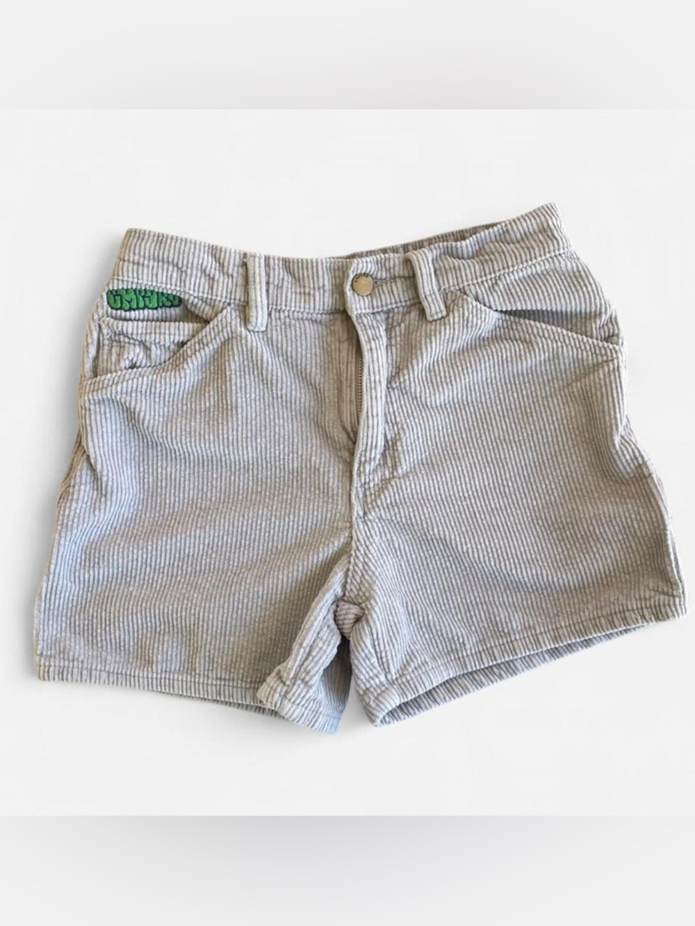 Empyre Grey Corduroy Laurel Shorts S Small